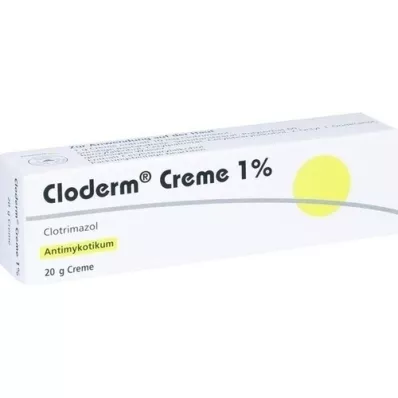 CLODERM Cream 1%, 20 g CLODERM Cream 1%, 20 g