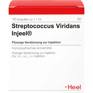 STREPTOCOCCUS VIRIDANS Injeel ampoules, 10 pcs STREPTOCOCCUS VIRIDANS Injeel ampoules, 10 pcs