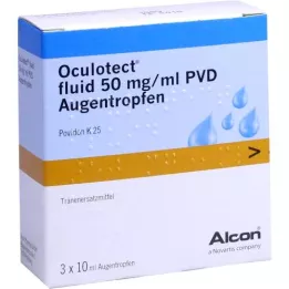 OCULOTECT fluid PVD eye drops, 3X10 ml