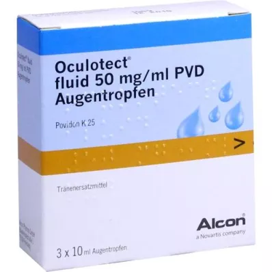 OCULOTECT fluid PVD eye drops, 3X10 ml OCULOTECT fluid PVD eye drops, 3X10 ml