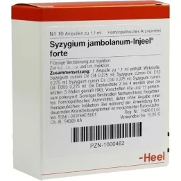 SYZYGIUM JAMBOLANUM INJEEL forte ampoules, 10 pcs