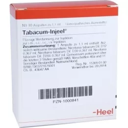 TABACUM INJEEL Ampoules, 10 pcs