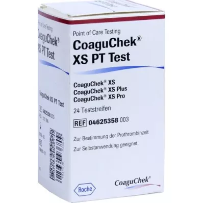 COAGUCHEK XS PT Test, 24 hours COAGUCHEK XS PT Test, 24 hours