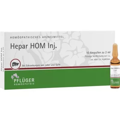 HEPAR HOM Inj. Ampoules, 10X2 ml