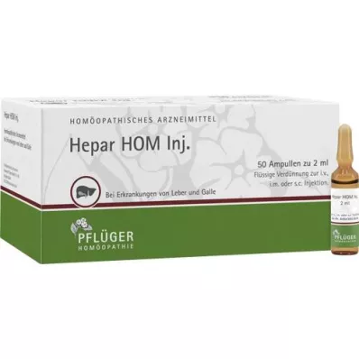 HEPAR HOM Inj. Ampoules, 50X2 ml HEPAR HOM Inj. Ampoules, 50X2 ml