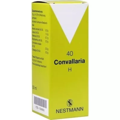 CONVALLARIA H No.40 drops, 50 ml CONVALLARIA H No.40 drops, 50 ml