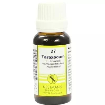 TARAXACUM F Complex 27 Dilution, 20 ml