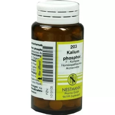 KALIUM PHOSPHORICUM F Complex No. 203 tablets, 120 pcs KALIUM PHOSPHORICUM F Complex No. 203 tablets, 120 pcs