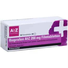 IBUPROFEN AbZ 200 mg film-coated tablets, 50 pcs