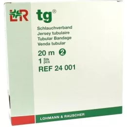 TG Tubular bandage size 2 20 m white, 1 piece