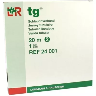 TG Tubular bandage size 2 20 m white, 1 piece TG Tubular bandage size 2 20 m white, 1 piece