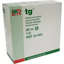 TG Tubular bandage size 6 20 m white, 1 piece
