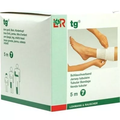TG Tubular bandage size 7 5 m white, 1 piece TG Tubular bandage size 7 5 m white, 1 piece