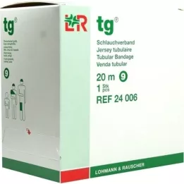 TG Tubular bandage size 9 20 m white, 1 piece