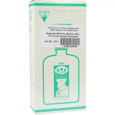 AUGENSPÜLFLASCHE Barikos mini m.ster.liquid, 175 ml AUGENSPÜLFLASCHE Barikos mini m.ster.liquid, 175 ml