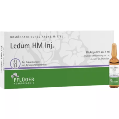 LEDUM HM Inject ampoules, 10 pcs