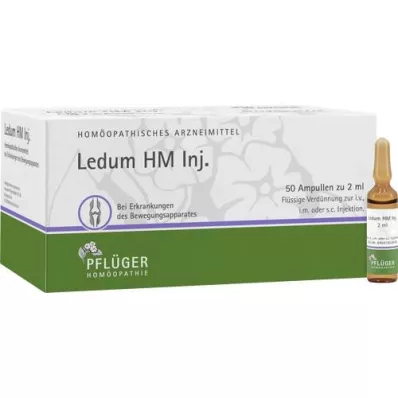 LEDUM HM Inject ampoules, 50 pcs LEDUM HM Inject ampoules, 50 pcs