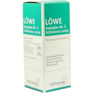 LÖWE KOMPLEX No.5 Echinacea comp. drops, 100 ml LÖWE KOMPLEX No.5 Echinacea comp. drops, 100 ml