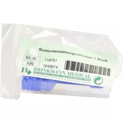 STUHLUNTERSUCHUNGSRÖHRCHEN Plastic, 1 pc STUHLUNTERSUCHUNGSRÖHRCHEN Plastic, 1 pc