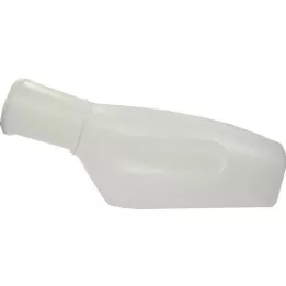 URINFLASCHE Mann plastic 1 l round shape milky, 1 pc