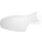 URINFLASCHE Mann plastic 1 l round shape milky, 1 pc