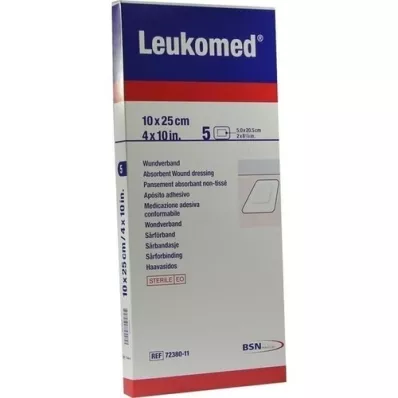 LEUKOMED sterile plasters 10x25 cm, 5 pcs LEUKOMED sterile plasters 10x25 cm, 5 pcs