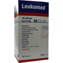 LEUKOMED sterile plasters 10x20 cm, 50 pcs