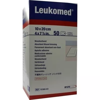 LEUKOMED sterile plasters 10x20 cm, 50 pcs LEUKOMED sterile plasters 10x20 cm, 50 pcs