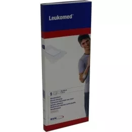 LEUKOMED sterile plasters 10x30 cm, 5 pcs