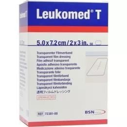 LEUKOMED transp.sterile plasters 5x7.2 cm, 50 pcs