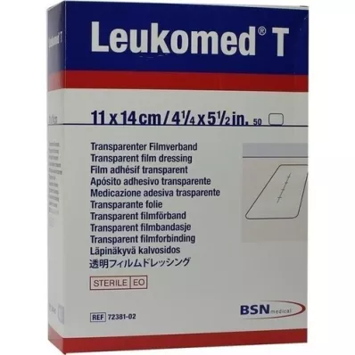 LEUKOMED transp.sterile plasters 11x14 cm, 50 pcs LEUKOMED transp.sterile plasters 11x14 cm, 50 pcs