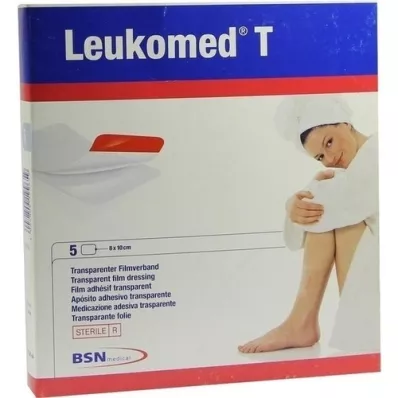 LEUKOMED transp.sterile plasters 8x10 cm, 5 pcs LEUKOMED transp.sterile plasters 8x10 cm, 5 pcs