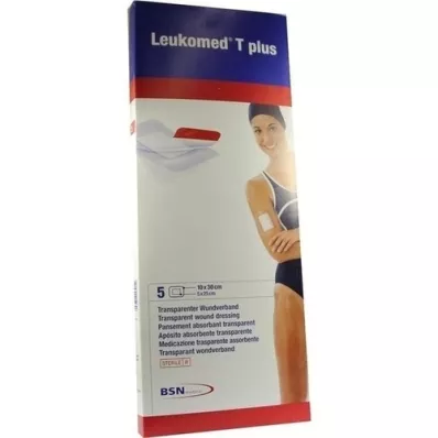 LEUKOMED transp.plus sterile plasters 10x30 cm, 5 pcs LEUKOMED transp.plus sterile plasters 10x30 cm, 5 pcs