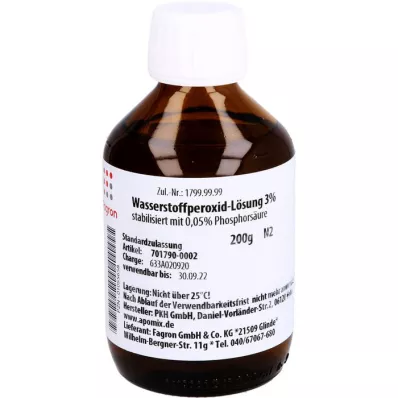 WASSERSTOFFPEROXID Solution 3%, 200 g