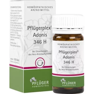 PFLÜGERPLEX Adonis 346 H tablets, 100 pcs PFLÜGERPLEX Adonis 346 H tablets, 100 pcs