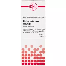 STIBIUM SULFURATUM NIGRUM D 8 Dilution, 50 ml