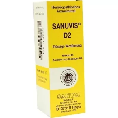 SANUVIS D 2 drops, 30 ml SANUVIS D 2 drops, 30 ml