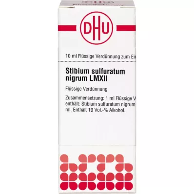 STIBIUM SULFURATUM NIGRUM LM XII Dilution, 10 ml