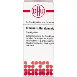 STIBIUM SULFURATUM NIGRUM LM XII Globules, 5 g