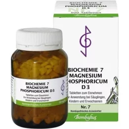 BIOCHEMIE 7 Magnesium phosphoricum D 3 tablets, 500 pcs