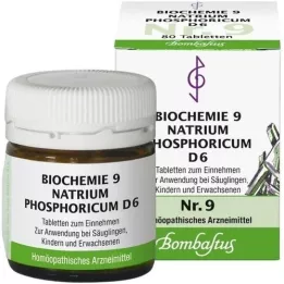 BIOCHEMIE 9 Natrum phosphoricum D 6 tablets, 80 pcs
