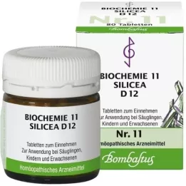 BIOCHEMIE 11 Silicea D 12 tablets, 80 pcs