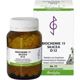 BIOCHEMIE 11 Silicea D 12 tablets, 500 pcs
