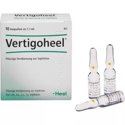VERTIGOHEEL Ampoules, 10 pcs VERTIGOHEEL Ampoules, 10 pcs