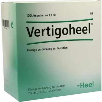 VERTIGOHEEL Ampoules, 100 pcs VERTIGOHEEL Ampoules, 100 pcs