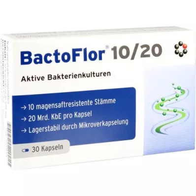 BACTOFLOR 10/20 capsules, 30 pcs BACTOFLOR 10/20 capsules, 30 pcs