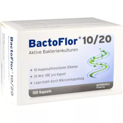 BACTOFLOR 10/20 capsules, 100 pcs BACTOFLOR 10/20 capsules, 100 pcs