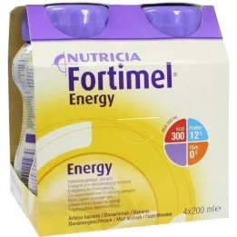 FORTIMEL Energy banana flavor, 4X200 ml