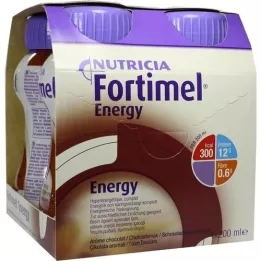 FORTIMEL Energy chocolate flavor, 4X200 ml
