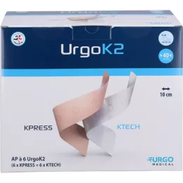 URGOK2 Compression system 10cm ankle circumference 25-32cm, 6 pcs